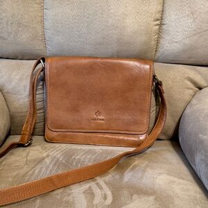 Tan Leather Men's Bag